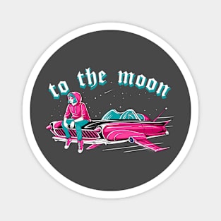 To The Moon Magnet